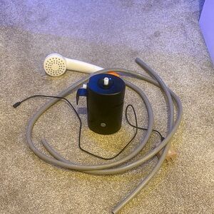 Camping Electric Shower Head with Hose